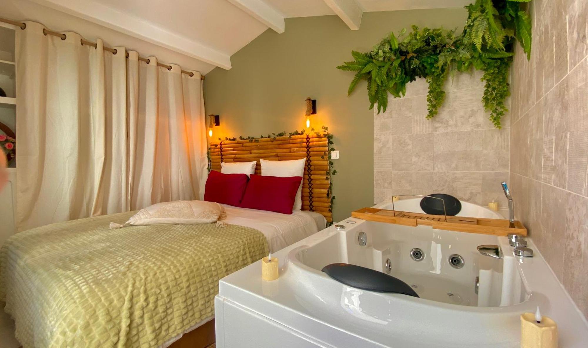 L'Annexe Spa Du Tropical Lodge Narbonne Bagian luar foto
